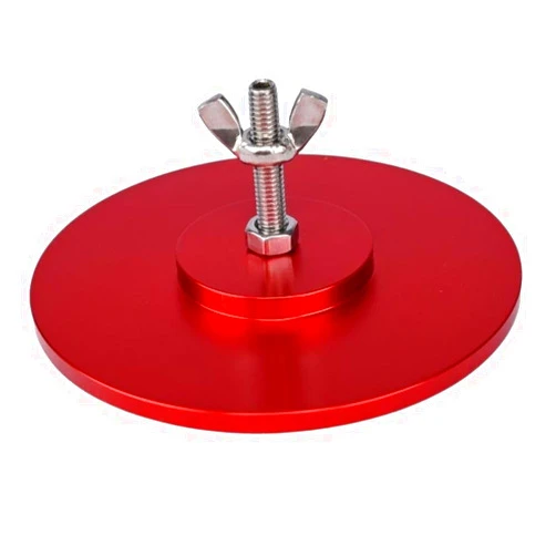 MerciL Suction Cup Adapter, Air Quick Connector Vacuum Vac Non-Slip Universal Cup for Vac-U-Lock Machine Air Connector Device Attachments Accessory (Red), WD13D