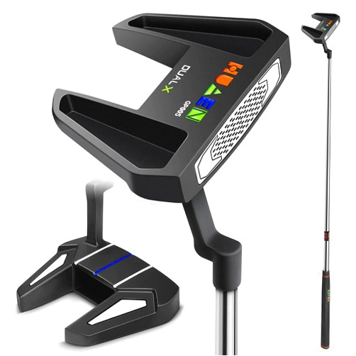 HUAEN Golf Putter for Men and Women Right Handed Putters w Aim Line Golf Head Cover Included-34 Inches Right Hand