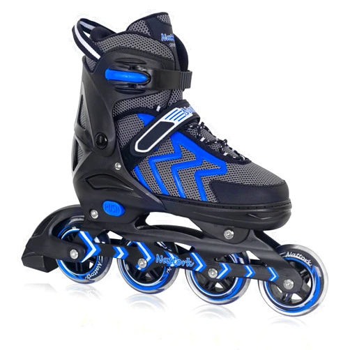 Nattork Adjustable Inline Skates for Adults and Teens, Outdoor & Indoor Blades Roller Skates for Boys, Beginners