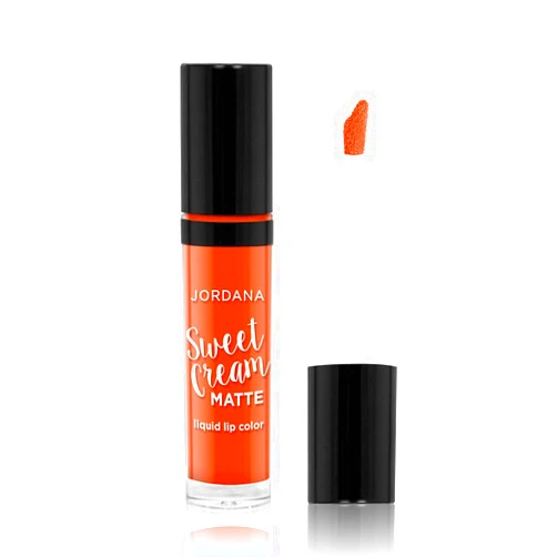 Jordana (3 Pack) JORDANA Sweet Cream Matte Liquid Lip Color Mango Sorbet