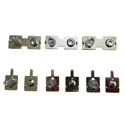 Plantmate D Cell Battery IEC R20 Leaf Spring Contact Metal Plate 3-Set Pack