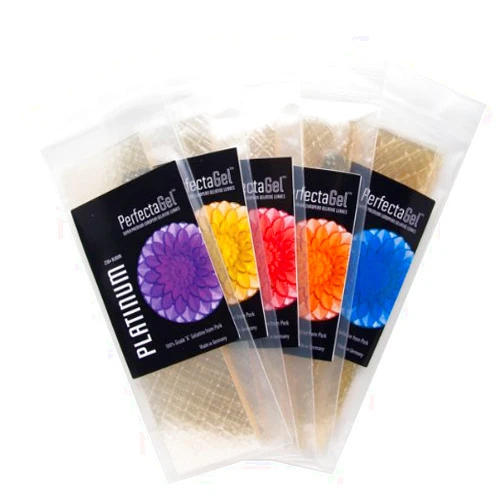 PerfectaGel Gelatin Sheet Assortment - 100 Sheets (Bundle with 5 items)