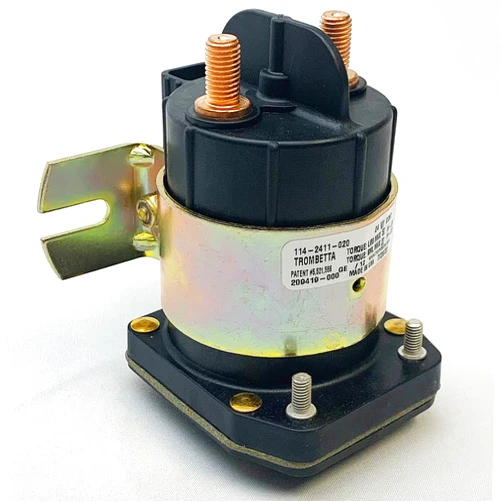 EMS Global Direct OEM TROMBETTA SOLENOID 114-2411-020 24 Volt 225 AMP CONTINUOUS DUTY 600 Inrush
