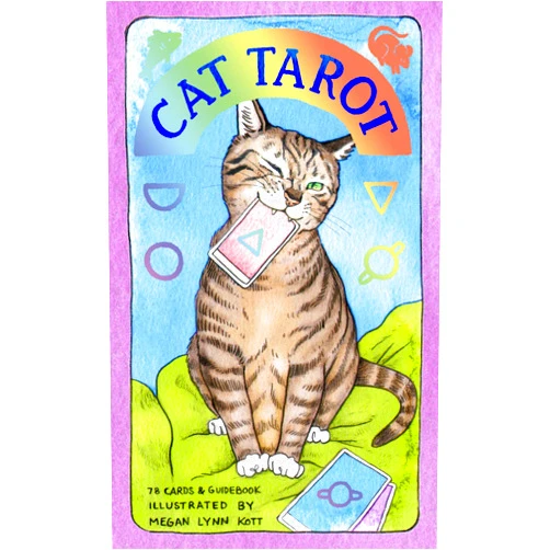 Megan Lynn Kott Cat Tarot: 78 Cards & Guidebook (-)