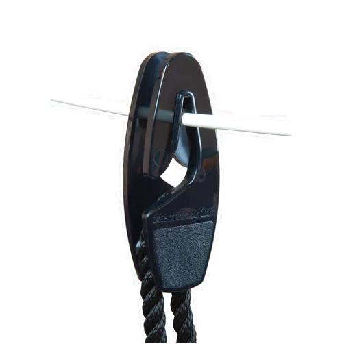 Fastfender – Sail Black- The Original Single Handed Fender Hanger - Made from UV Resistant Plastic - Sold in Pairs