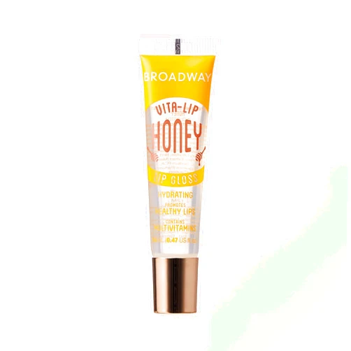 Ruby Kisses Broadway Vita-Lip Clear Lip Gloss 0.47oz/14ml (3PCS - Honey)