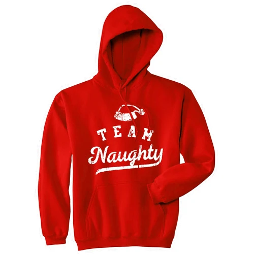 Crazy Dog T-Shirts Crazy Dog Funny Christmas Unisex Hoodies Holiday Hooded Sweatshirts for Men and Women