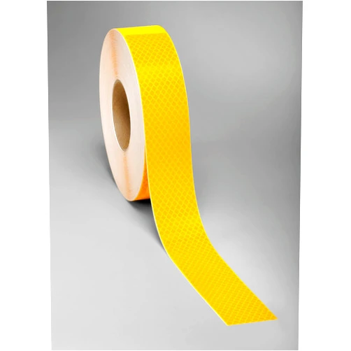 3M(TM) Diamond Grade(TM) Flexible Prismatic School Bus Marking Series 973-71NL Yellow, 1 in x 50 yd