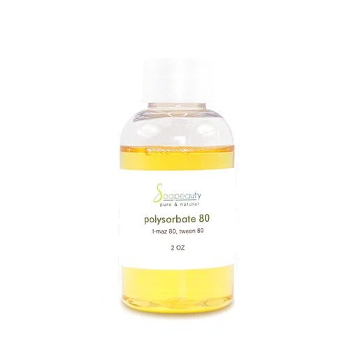 Soapeauty POLYSORBATE 80, T-MAZ 80, TWEEN 80 | 100% Pure Cosmetic Grade Solubilizer Surfactant & Emulsifier | Sizes 2 OZ to 7 LBS | (2 OZ)