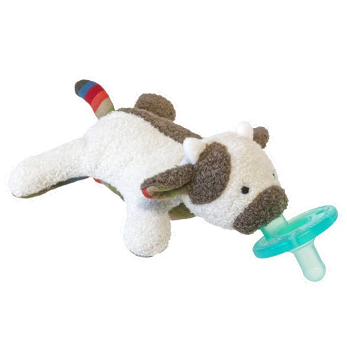Mary Meyer WubbaNub Infant Pacifier ~ BooBoo MooMoo Cow