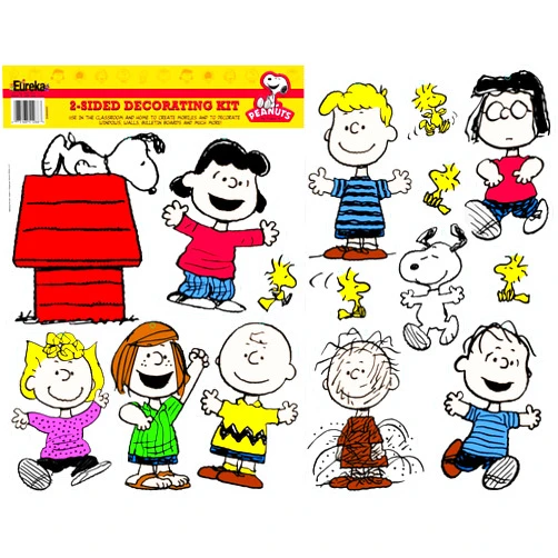 Eureka Peanuts Classic Characters Deco Kit (840227)