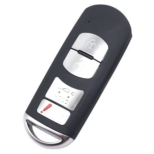 Horande 4 Buttons Replacement Key Fob Cover Case fit for Mazda Mazda 3 6 8 Miata MX-5 CX-3 CX-5 CX-7 CX-9 Keyless Entry Key Fob Shell