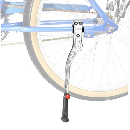 Lumintrail Center Mount Bike Kickstand - Fits 24-29 Inch Bicycles - Adult Mountain, Cruiser and Road Bike Kickstand - Quick Adjust Height