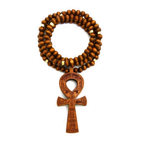 Fashion 21 Egypt Key of Life Ankh Pendant 8mm 36