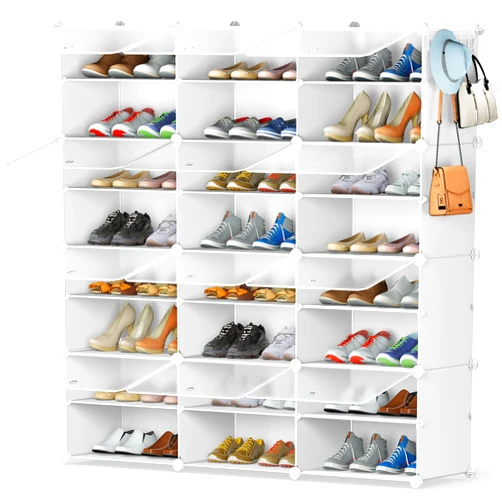 HOMIDEC Shoe Storage, 8-Tier Shoe Rack Organizer for Closet 48 Pair Shoes Shelf Cabinet for Entryway, Bedroom and Hallway