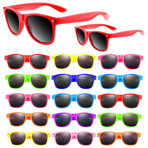 Bouiexye Neon Sunglasses Party Favors for Birthday Party Summer Beach Pool Party Supplies