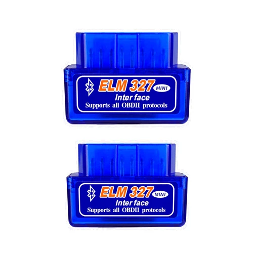 Dickno 2PCS ELM327 OBDⅡ Car Auto Diagnostic Scanner, Professional Automotive Bluetooth Scan Tool and Code Reader, Universal Vehicle Interface Adapter Diagnostic Tool Scanner