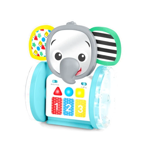 Baby Einstein Chase & Tap Earl Crawling Baby Toy, with Mirror and Music, Ages 6 Months and Up