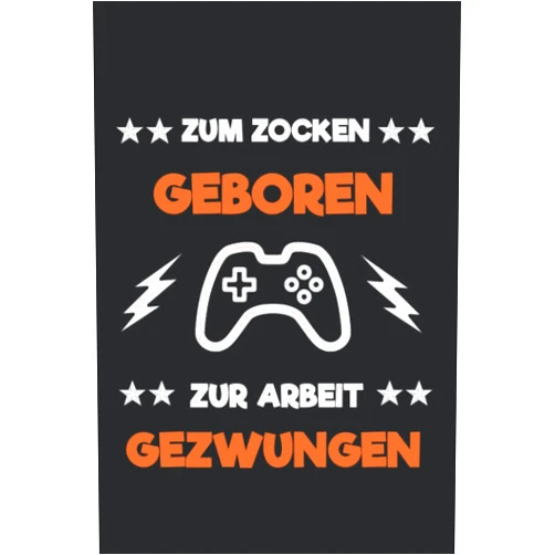 Monika the Gamer Zum Zocken Geboren Zur Arbeit Gezwungen: Gaming Buch | Geschenke für Zocker | Kleine Geschenke für Männer | Gaming Notizbuch für Zocker Kariert ... Notizheft Planer Geschenk (German Edition)