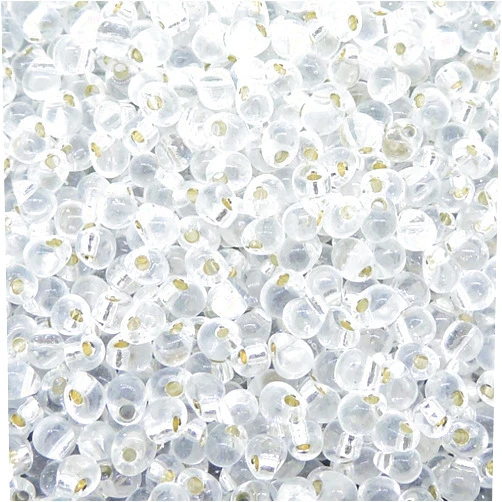Miyuki Fringe Beads Miyuki Drop Beads 2.8mm 9 Gram Tube Silver Lined Crystal