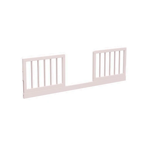 Storkcraft & Graco Toddler Safety Guardrail Kit with Dowels (Blush) – GREENGUARD Gold Certified, Converts Compatible Storkcraft & Graco Crib to Toddler Bed, Kit Includes 2 Toddler Guardrails