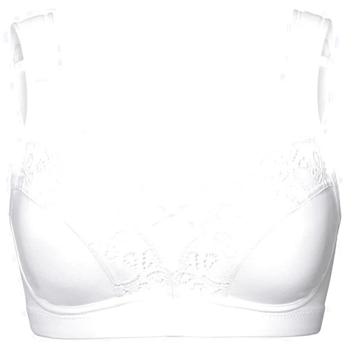 Swegmark Womens Treasure Full Figure Organic Cotton Wireless Bra