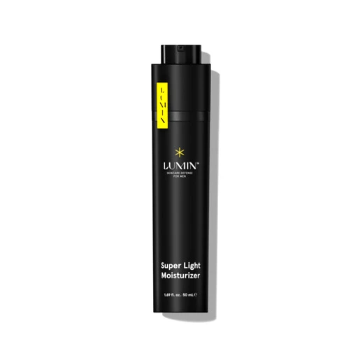 Lumin - Super Light Moisturizer Men - Skin Care for Men, Ideal for Control Oily Skin, Reduce Appearance of Fine Lines, Boost Hydration With Hyaluronic Acid, Daily Use, 50ml