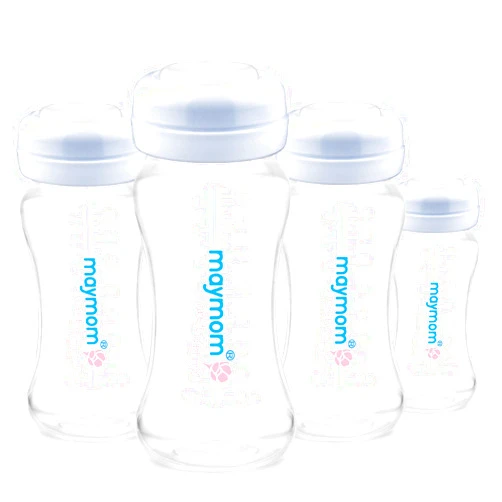 Maymom Wide Neck Breastmilk Collection n Storage Bottle 9oz; Re-markable SureSeal Disc. Fits Spectra S2 Spectra S1 Spectra 9 Plus and Avent Breastpump Replace Spectra Bottle, Avent Classic Natural Bottle