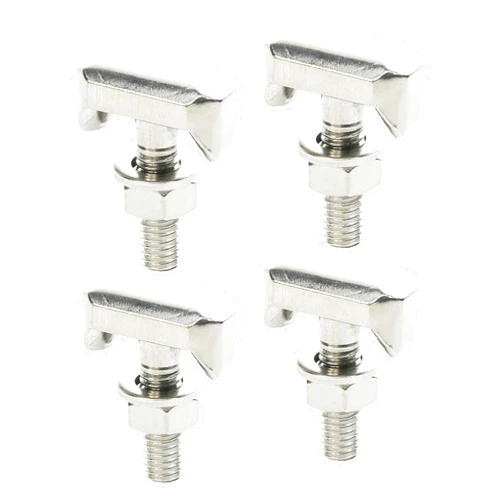 Bylikeho Battery Terminal Bolt,Car Accessories Battery Terminal T-Bolt Kit,Battery Terminal Nuts Replacement,Car Battery Cable Extender T Bolt,Replace #19116852,6X0915138,61128373946,64740 (4PCS)