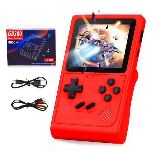 Veoyya Handheld Game Console, 6000+ FC Classic Games, Retro Game Console Support Connecting TV, Portable Handheld Game Console for Kids Adults & Lovers(Black)