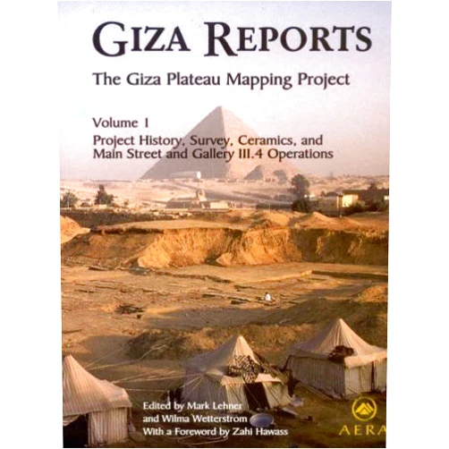 By Mark Lehner (Author) Giza Reports, The Giza Plateau Mapping Project: Volume I - Project History, Survey, Ceramics, and the Main Street and GalleryIII.4 Operations Fol Pap/Ma edition by Wetterstrom, Wilma (2006) Paperback