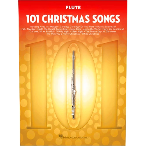 By Hal Leonard Corp. (Author) 101 Christmas Songs - Flute Sheet Music Songbook | Holiday Favorites for Beginners Intermediate Players | Includes Silent Night Jingle Bells White Christmas Joy to the World