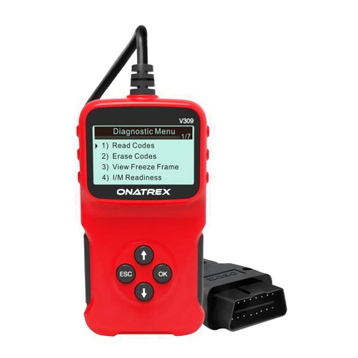 ONATREX OBD2 Scanner Code Reader Fault Code Reader Scanner CAN Diagnostic Scan Tool for All OBD II Cars