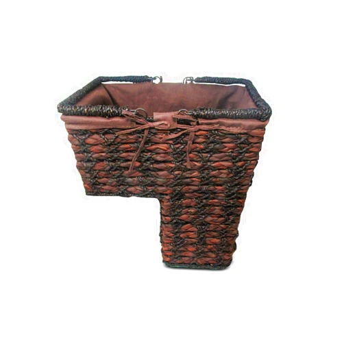 Trademark Innovations Storage Stair Basket Organizer Set With Handles and Fabric Liner (Brown)