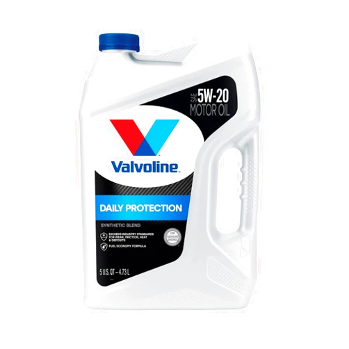 Valvoline Daily Protection SAE 5W-20 Synthetic Blend Motor Oil 5 QT (Packaging May Vary)