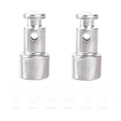KALIONE 2 Pcs Universal Replacement Floater Valve with 6 Pcs Silicone Gaskets Electric Pressure Cookers Parts for Pressure Pot Such as XL, YBD60-100, PPC770, PPC780, PPC790