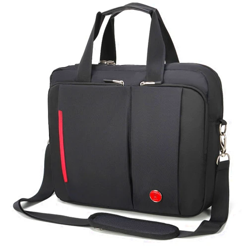 Omnpak 15.6 inch Laptop Briefcase with Combination Lock,Anti Theft Notary Bag Locking Laptop Bag Water-Repellent Shoulder Messenger Bag for Men Women