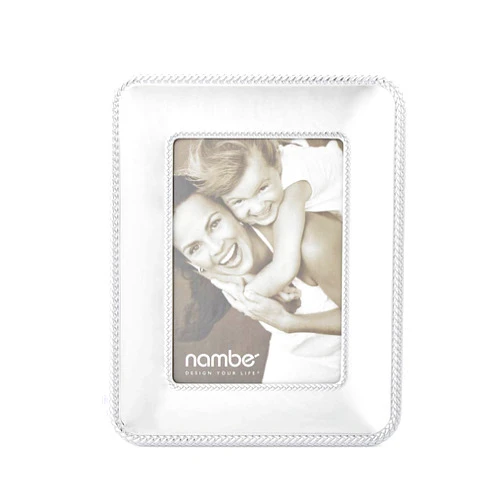 nambe Braid Picture Frame, 5” x 7