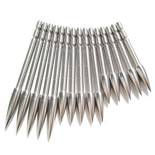 HNZMDY 12 Pcs Archery Field Points 100/120/150/200 Grain Insert Points Archery Bullet Points Target Practice Tips for ID 4.2mm Shaft