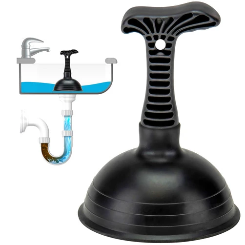 SteadMax XTS-55-PRO Sink Plunger, Commercial Grade, Powerful 5