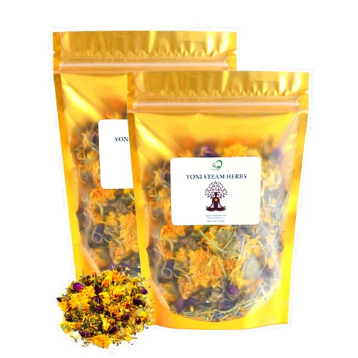 Aromlife Natural Yoni Steam Herbs for Women Ccleansing, Yoni Vaginal Steam Kit for Female Ccleansing and Tightening, 3.5 OZ V Steam at Home Pack of 2