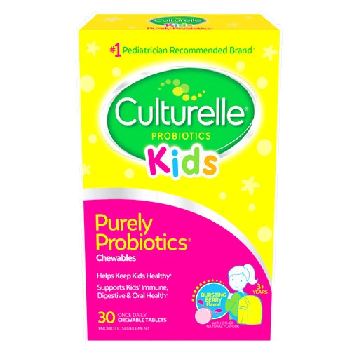 Culturelle Health & Wellness Daily Probiotic 30 Count & Kids Chewable Daily Probiotic 30 Count