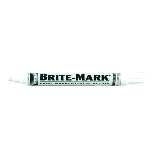 DYKEM BRITE-MARK Medium Tip Paint Marker, White