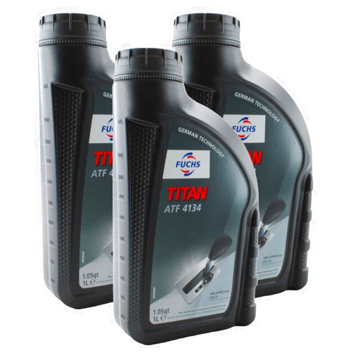 Newparts Fuchs 3 Liter TITAN ATF 4134 Red Automatic Transmission Fluid (3 x 1L)
