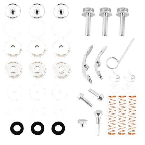EASTROCK Trumpet Repair Kit Trumpet Finger Buttons Trumpet Parts 1Set Trumpet Piston Repair Tool