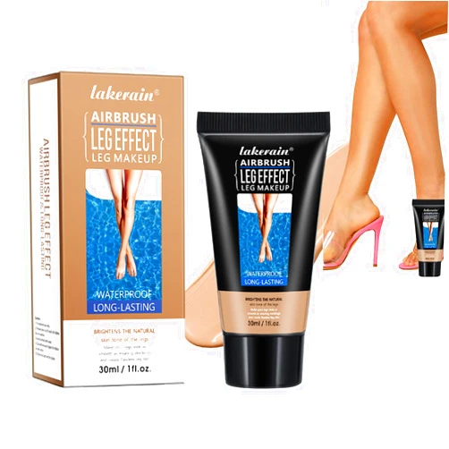ONMYLOVIN Waterproof Leg Makeup No Transfer,Full Coverage Body Concealer for Legs, Vein Cover-Up Cream, Even Skin Tone, Natural Tan Finish, Instant Tanning Flawless Legs,Body Foundation (#02 MEDIUM GLOW, 30ML)