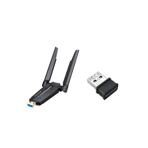 BrosTrend AXE5400 WiFi 6E USB Adapter + BrosTrend AX300 WiFi 6 Linux Compatible WiFi Adapter