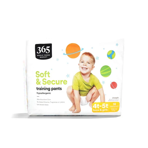 365 by Whole Foods Market, Unisex 4T-5T Training Pants, 18 Count