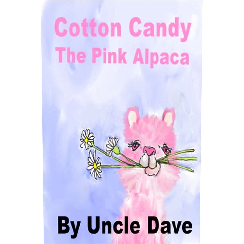 Uncle Dave Cotton Candy the Pink Alpaca