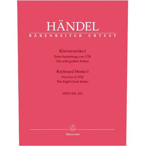German Edition by George Frideric Handel (Author) Keyboard Works Volume 1 HWV 426-433: First Set of 1720. The Eight Great Suites